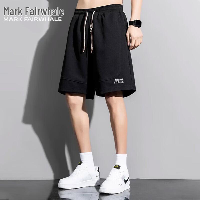 

Mark Fairwhale Men s American Style Loose Straight Shorts 3XL