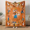 1pc Goofy Cartoon Print Blanket, Perfect for Home, Office, or Outdoor Use, Great Gift Idea!