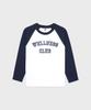 SPORTY&RICH Wellness Club Baseball T-Shirt R255Awt020