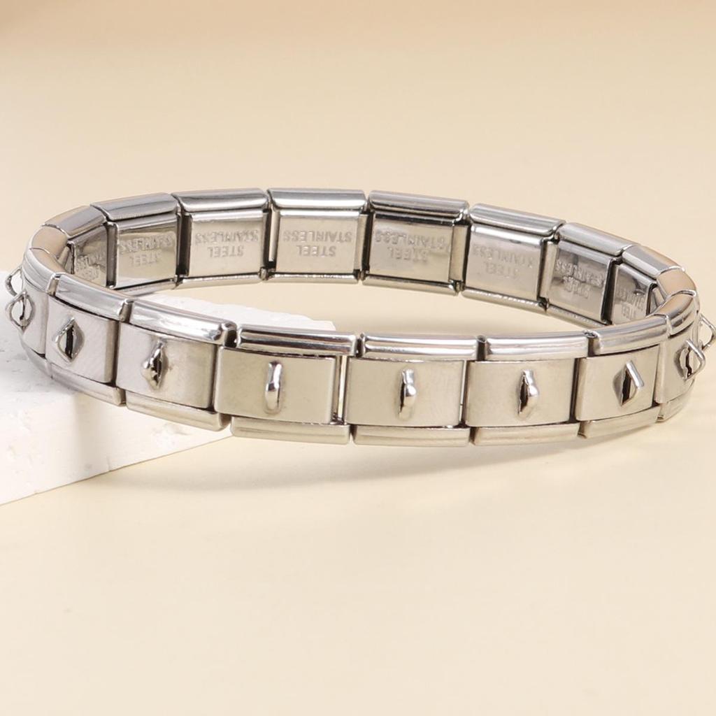 European Italian Style Modular Bracelet for Men and Women - Fashionable and Creative Accessory