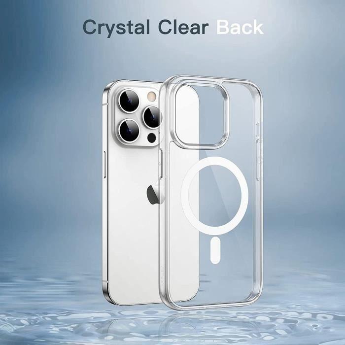 Coque de protection - iPhone - 14 Pro Max - Antichoc - 2 Verres Trempés - Transparent