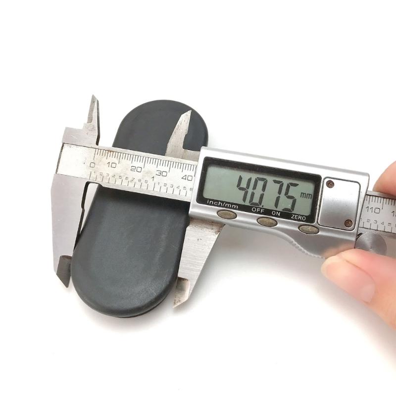 Equipamento de Ginásio Tampa de Plástico Oval Tampa à Prova de Poeira para Proteção de Extremidade de Tubo Instalação Simples Plugue Elíptico