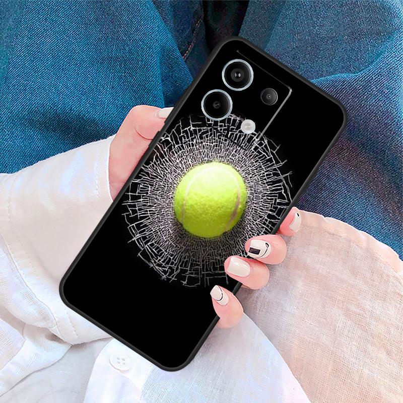 Tennis Balls Cover For Xiaomi Redmi Note 14 13 Pro 12 11 9 10 9S 10S 11S 12S Redmi 14C 10C 12C 13C Case