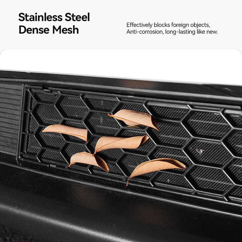YZ Air Inlet Protective Cover For Tesla Model Y Juniper Anti-insect Anti-fouling Front Air-Conditioning Cover
