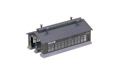 KATO N Scale Unitrack 2-Stall Engine House Kit