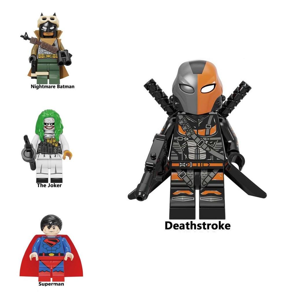 Batman Joker Building Blocks Minifigure Action Figure Educational Toy For Creative Play