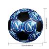 Naples Football Club Indoor Soccer Ball Colorful Machine Stitched PVC Size 5 Team Training Competition Ready Durable High-Bounce Cool Sports Gift