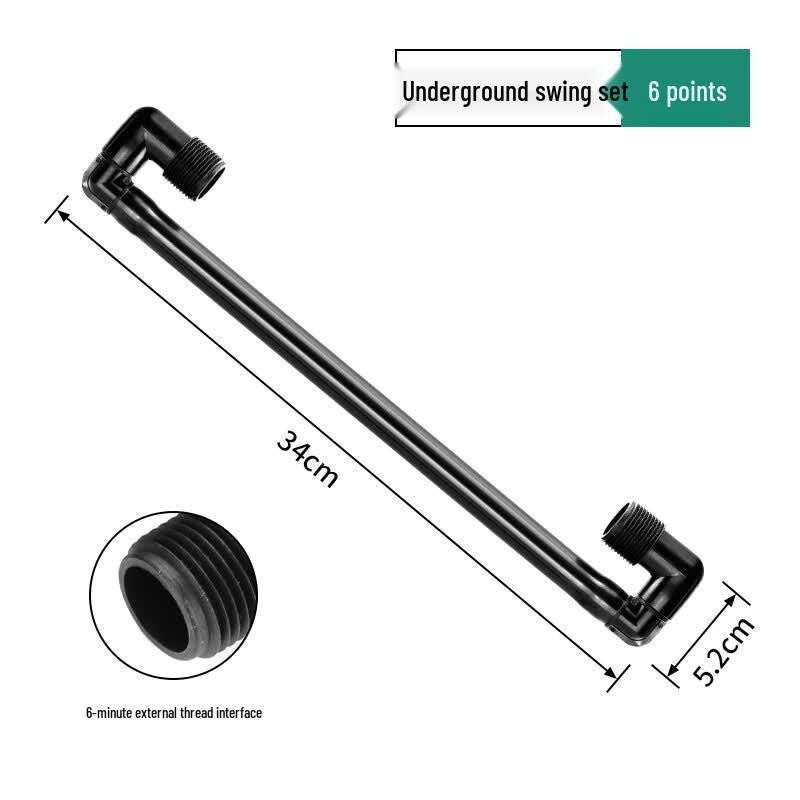 Hanxuan 6-Point Rotating Pop-Up Sprinkler Stand