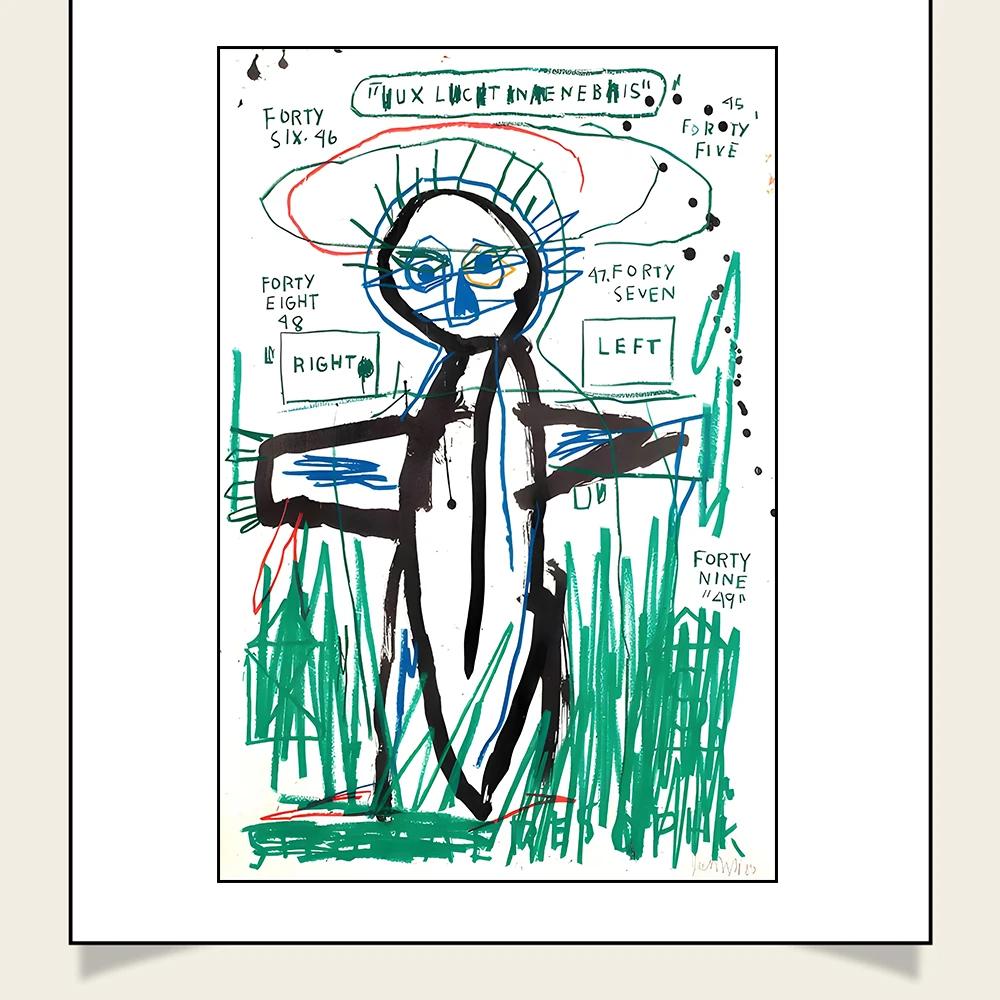 Street Graffiti Abstract Art Avant-Garde Canvas Poster Modern Wall Art Painting Print Pictures Restaurant Shop Home Decor Murals