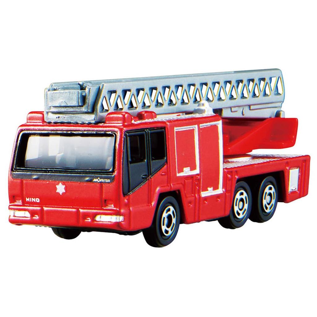 Takara Tomy Tomica Vehicle Town Transforming Ladder Fire Truck Tomica Miniature Car Toy for ages 3 and up (with car)