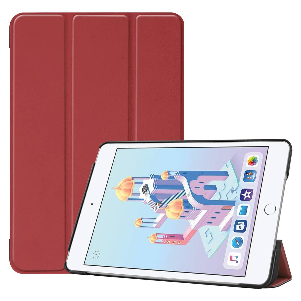 Case for iPad Mini 4 5 7.9'' with [Tri-fold Stand + Auto Wake/Sleep Function], Premium PU Leather Case Shockproof Hard Shell