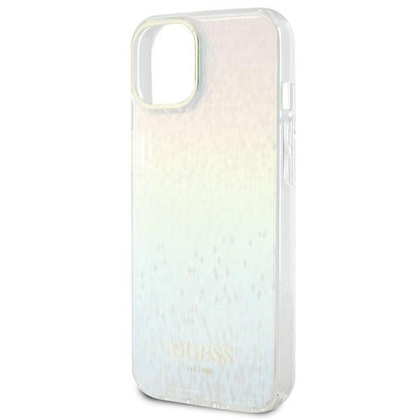 Guess Guhcp12Mhdecmi Iphone 12/12 Pro 6.1 Multicolor Hardcase Iml Faceted Mirror Disco Iridescent