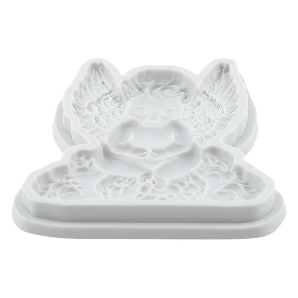 Angel Baby Silicone Molds Doll Fondant Mold Cake Decorating Tools Cupcake Topper Chocolate Candy Craft Gum Paste Polymer Clay