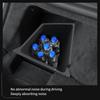 For Tesla Model Y Juniper 2025 2026 Car Rear Luggage Side Storage Box TPE Luggage Storage Box Organizer Car Interior Accessories