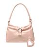 Vvv Ribbon Hobo Buckle Shoulder Bag _ Pink