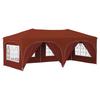 Pop Up Party Tent 575 X 288 X 245 Cm Terracotta Oxford Fabric