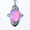 56 Ct Natural Opal Certified 925 Sterling Silver Oval Cut Pendant Best For Gift AI-158-NS