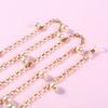 Women Fashion Artificial Pearl Beads Nonslip Interlok Eyeglass Chain