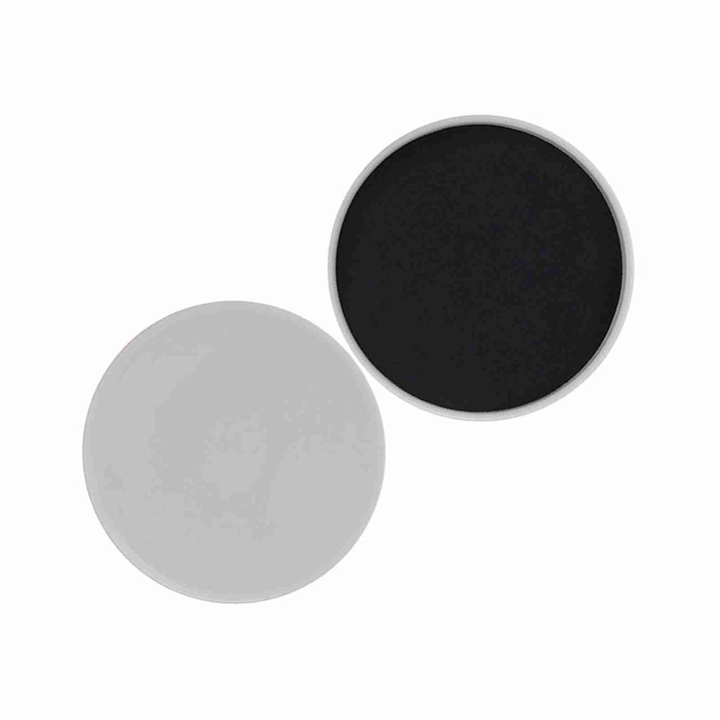2 STuks Oefen Glijdende   Schijf Fitness   Slider Sport Full Body Workout (grijs)