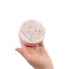 Round Candy Box Three-dimensional Pattern Biscuit Storage Box Earphone Container Tin Box  Wedding