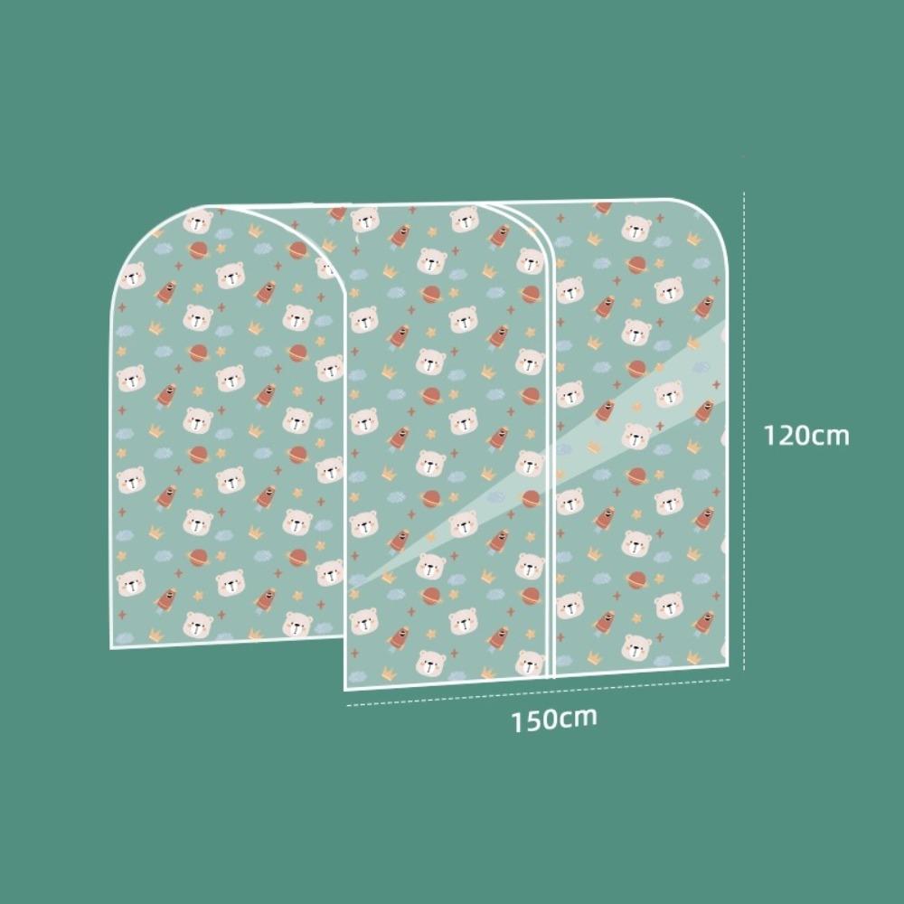 Dustproof Clothes Dust Cover Waterproof Clothes Dust Bag Hanging Storage Bag  for Coat Suit Dress