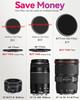 67Mm To 82mm Lens Adapter Ring Black Step Ring Suitable for UV ND CPL Filters Universal SLR Lens