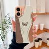 For iPhone 17 Pro Max Case Butterfly Phone Cases For iPhone Air Soft Liquid Silicone Full Protection Back Cover For iPhone17