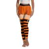 Halloween New Women's Pants Yoga Pants Striped Ghost Digital Printing Sports Leggings