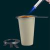 4PCS Stainless Steel Drink Rings Drinkware Rings Cup Rings Multifuntional Use Suitable for Milk Foams Coffee Creation