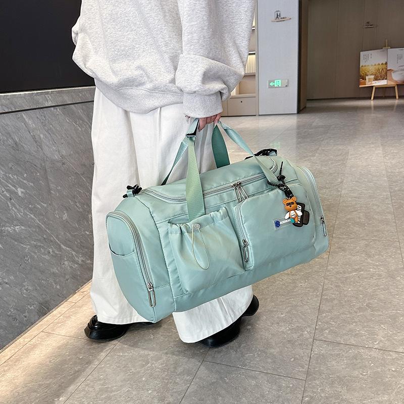 Large Capacity Travel Duffle Bag, Sports Fitness Gym Yoga Tote, Weekender Overnight Bag & Luggage Suitcase Organizer