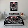 Octopus Design Three-Piece Set For Decor Exquisite Three-Piece Bedding Set Gift For Kids And Adults
