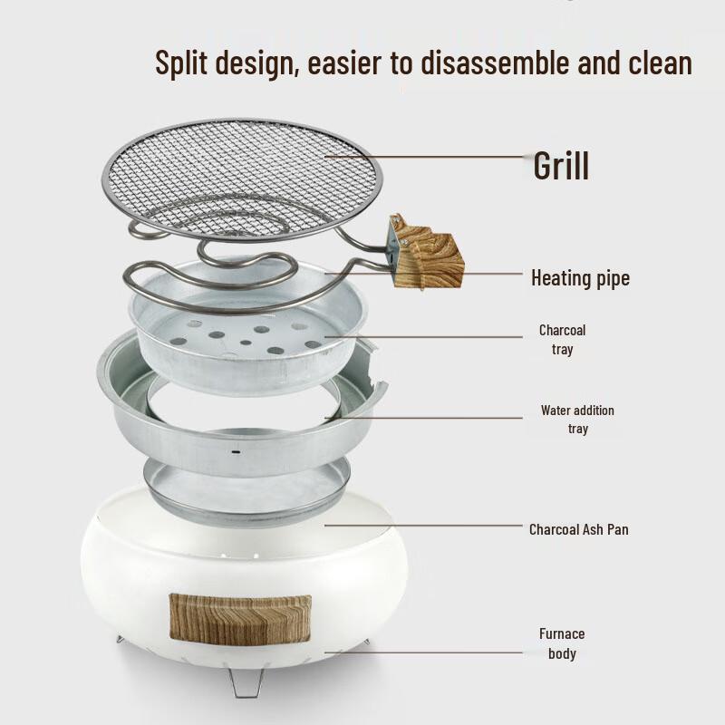 Zhi Shi Dual-Use Electric Ceramic Grill & Tea Stove