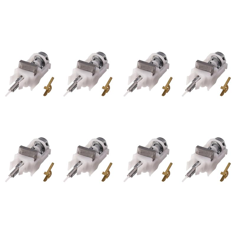 8X Silver Ignition Lock Steering Column Ignition Switch Actuator Pin Assembly, For Jeep Dodge 924-704 4690492