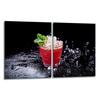2x GLASS PROTECTIVE PLATE FOR STOVE 40x52 DRINK