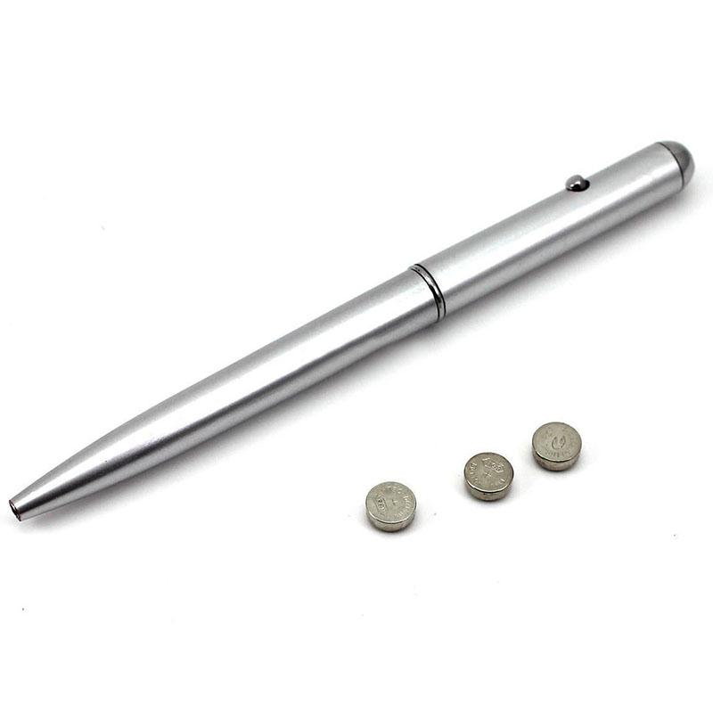 1pc New 2 In1 Invisible Ink Magic Security Writing Secret Spy Pen With UV Light