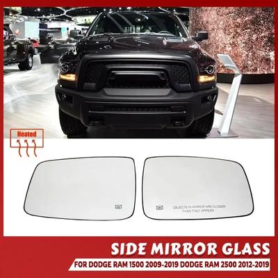 Vetro Specchietto Laterale Auto Riscaldato per Dodge Ram 1500 2500 2010-2019 Sinistro Destro Ricambio