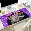 Kpop Stars Trendy Outfits Large Gaming Mouse Pad Nonslip Rubber Base Waterproof Desk Mat For Office Pc Laptop