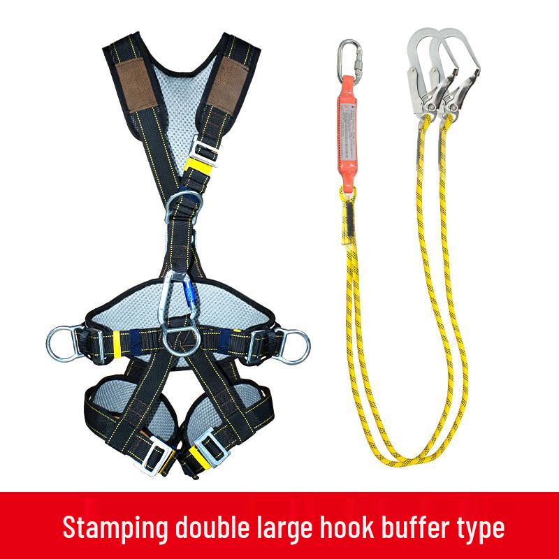 UOSU Full Body Fall Protection Safety Harness One Size