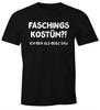 Mens T-Shirt Carnival Costume I Go As A Horny Pig Mardi Gras