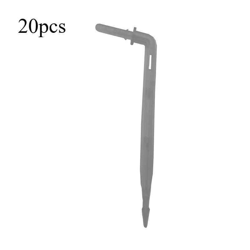 50PCS Bend Arrow Dripper Micro Drip Irrigation Kit Emitters Fit 3/5mm Hose Greenhouse Garden Potted Micro Watering System