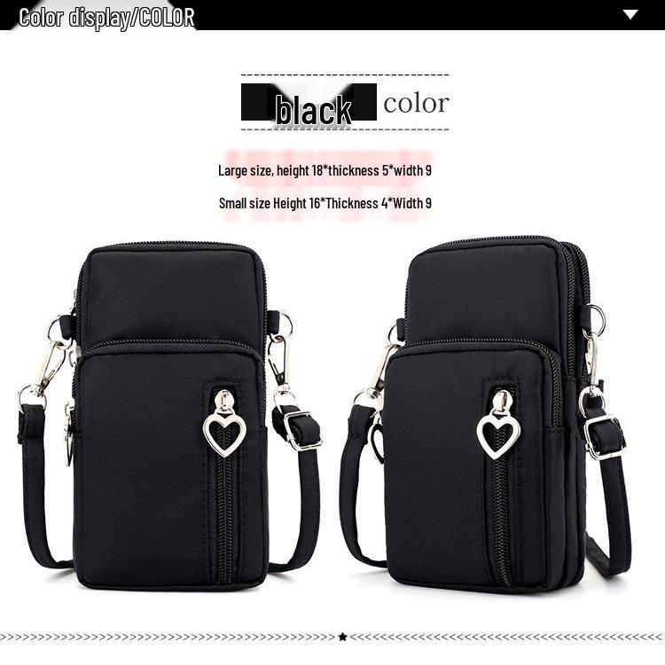 2025 Modische Damen-Crossbody-Tasche mit dreifachem Reißverschluss, Münzbörse, Handyfach und Schlüsselhalter – Trendig und Funktional.