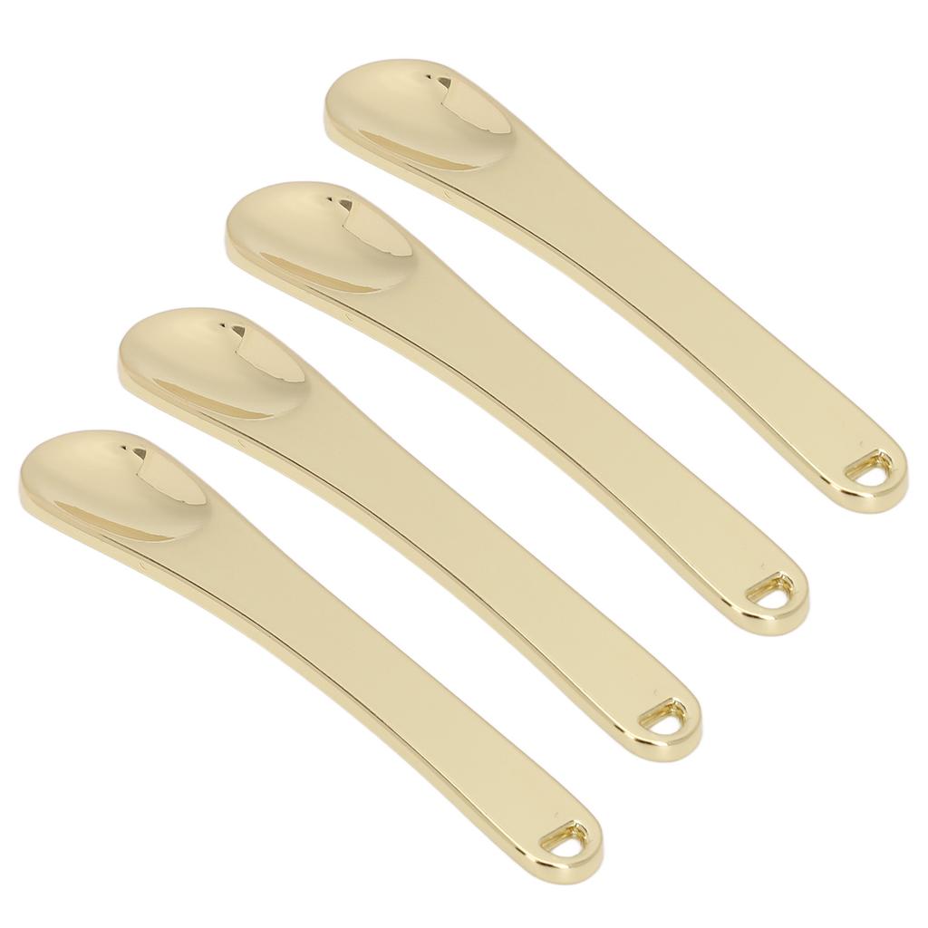 4pcs Metal Makeup Spatula Multipurpose Mini Eye Cream Applicator for Eye Cream Face Cream Lotions