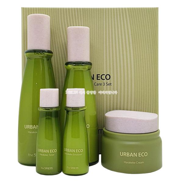 The Saem Urban Eco Harakeke Skincare 3-piece Set