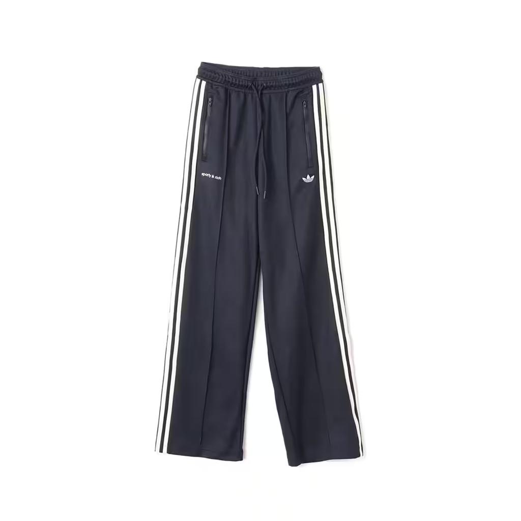 Adidas X Sporty & Rich Womens Track Pants Night Navy Unisex Streetwear JN5332