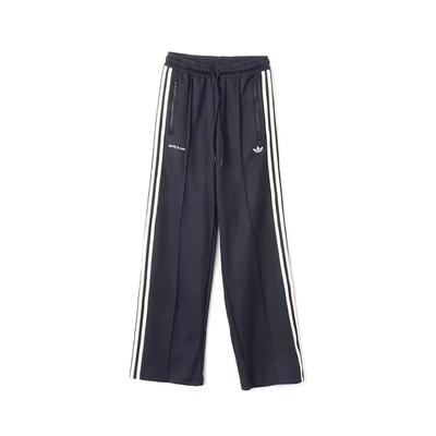 X Sporty & Rich Womens Track Pants Night Navy Men Streetwear JN5332