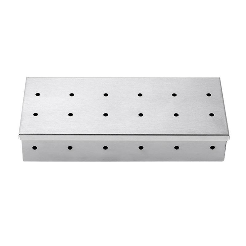 BBQ Zubehör Outdoor Edelstahl Räucherofen Kaltrauchbox Grill Räucherkammer Grill Räuchern BBQ für Küche