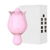 9Speed Sex Toys For Women Vibrators Adult Games Super Vibration Tongue Licking G-Spot Clitoral Stimulation Imitation Rose Design