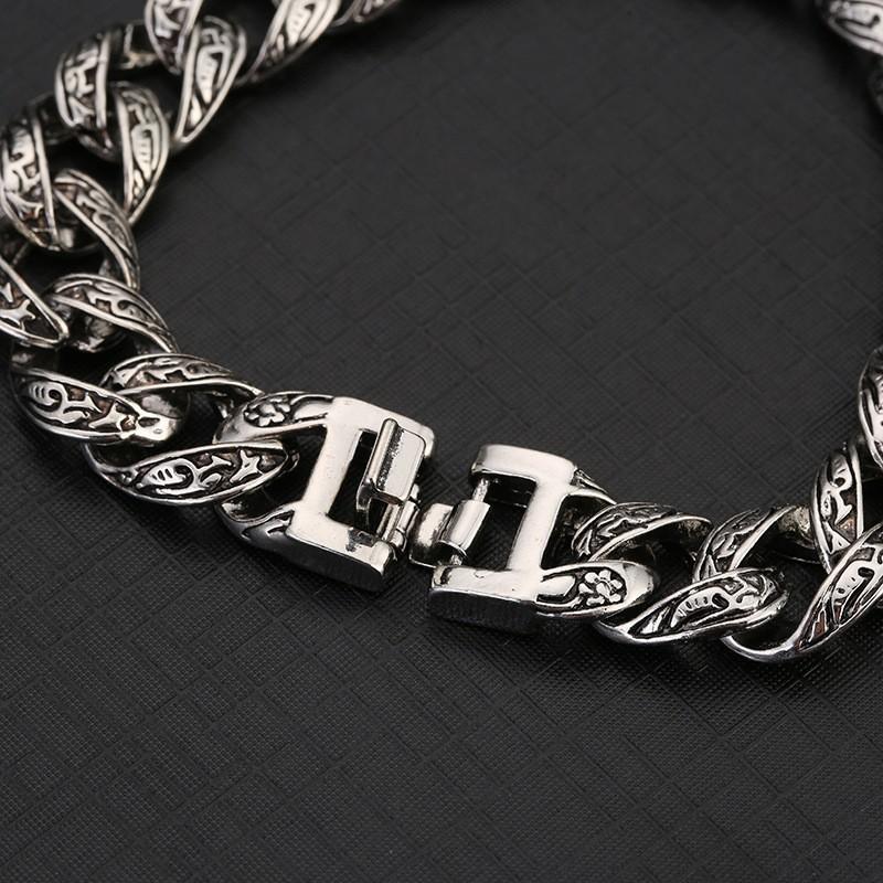 Vintage Hip Hop Drachen Totem Armband Herren Persönlichkeit Hip Hop Punk Trend Cooles Armband Exklusiv