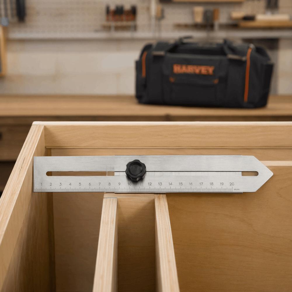 Stainless Steel Scribing Marking Tool 200mm Length Marking Gauge Tool  Cabinet Assembly