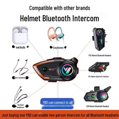 Y80 Bluetooth Helm-Intercom-Headset